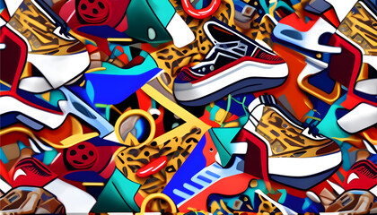 abstract kings George 