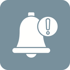 Notification Multicolor Round Corner Glyph Inverted Icon