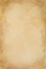 Grunge old stained paper. Suitable for background.