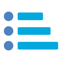 Fototapeta premium Menu Glyph Two Color Icon