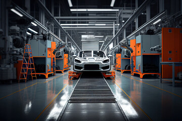 Generative AI contributes to the evolution of the automotive sector, fueling the development of large-scale factories for car assembly, epitomizing innovation in manufacturing processes