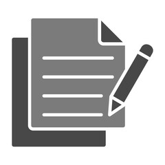 Compose Greyscale Glyph Icon