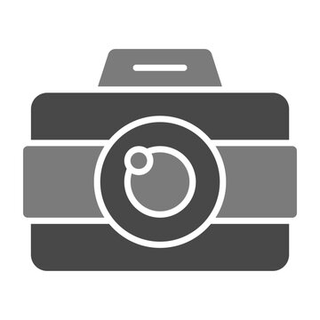 Camera Greyscale Glyph Icon
