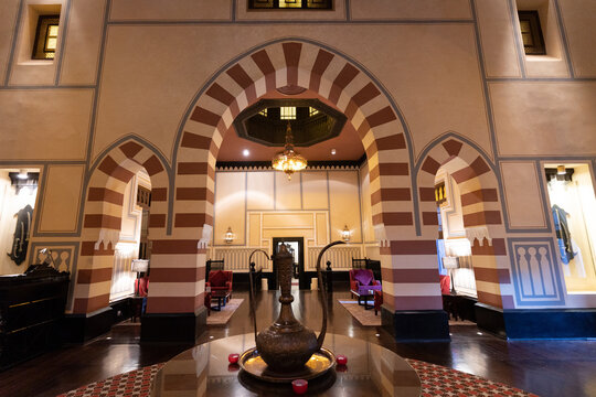 Ottoman Architecture in Cataract Hotel, Aswan Egypt