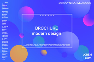 Obraz premium Abstract geometric texture. 3d ball shape gradients for decoration design.