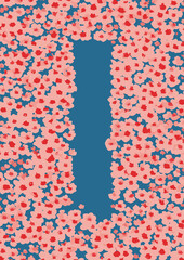 Set of backgrounds for the text Spring Festival cherry blossom, frame of stylized flowers. Set of backgrounds for women's day March 8.