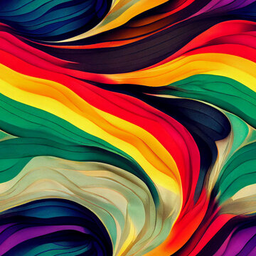 colorfull cebra stripes