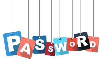 vector illustration background password