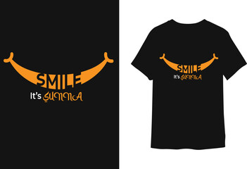 Smile it's sunna, islamic t-shirt design.