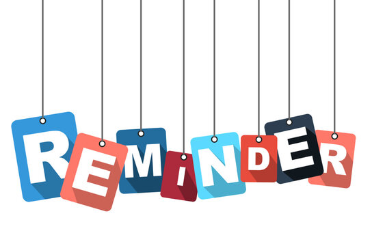 vector illustration background reminder