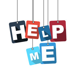 Colorful vector flat design background help me. It is well adapted for web design.