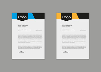 letterhead template, letterhead design, vector creative Professional modern school hospital medical new simple corporate letterhead template design.
