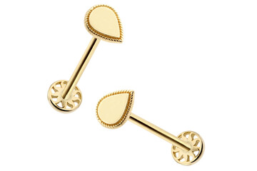 piercing earrings gold silver ideas white key isolated lock old security metal white keys antique...