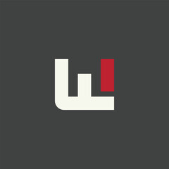 unique WF logo design illustrations