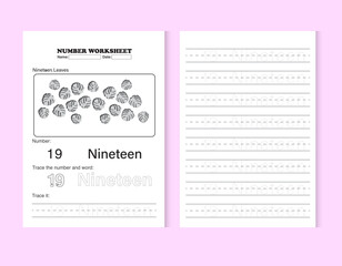 Number Counting And Tracing 