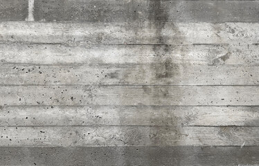fragment of urban concrete wall of a building or fence. Concrete texture. Pattern or wallpaper