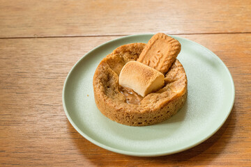 Biscoff cookie marshmallow with Smores,Lotus biscuit.