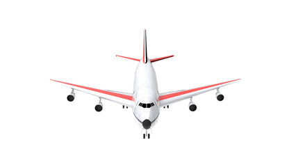 plane isolated on white background