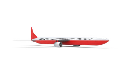 airplane isolated on white background