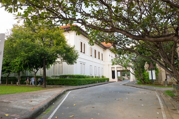 People walking in the center of Chiang Mai city, travel concept.