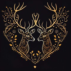 Ornamental Deers