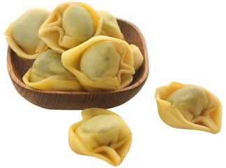 Italian Tortelloni made of spinach