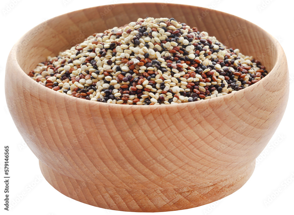 Canvas Prints fresh mixed quinoa in a bowl