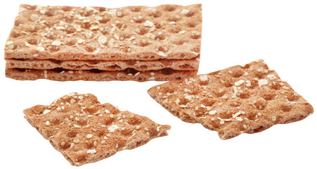 Crispbread with sesame seeds