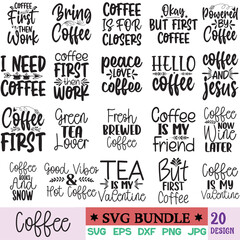 Coffee Svg Bundle 2