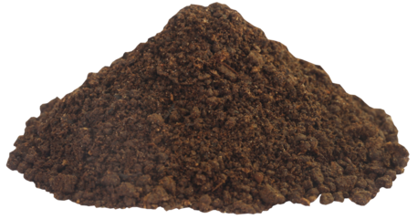 Pile of fertile soil