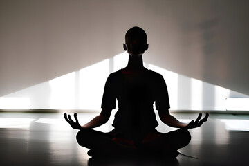 calm meditation for mindfulness, generative ai - 579147791