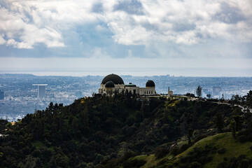 Griffith Observatory Overlooking Los Angeles