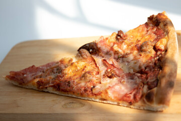 Close up Meat Lover Pizza