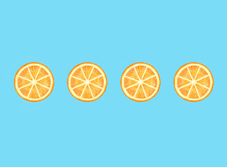 slices of orange