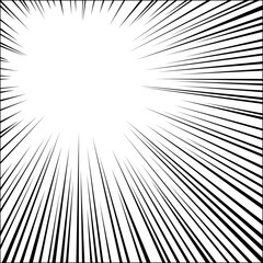 Fototapeta premium A Comic and Cartoon Background Effect
