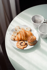 Croissant por la mañana