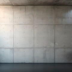 White concrete wall with square texture