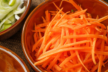 Traditional Jajangmyeon Side Dishes