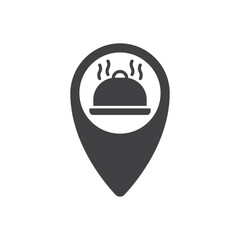Restaurant Location Map Pin Icon