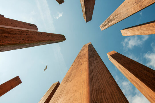 Columns to the sky