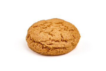 Oatmeal Cookies, isolated on white background.