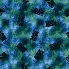 Sewing seamless pins pattern for wrapping paper and fabrics and linens and kids clothes print and fashion textiles