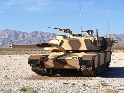 modern military tank, USA