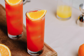 Garibaldi cocktail booze orange and bitter