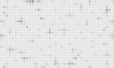 Grey random circles pattern background. Vector Abstract. 