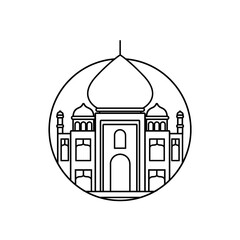 png image of cathedral icon with transparent background