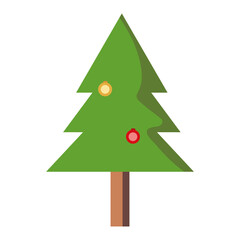 Christmas tree icon PNG image with transparent background