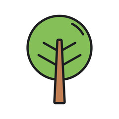 tree icon png image with transparent background