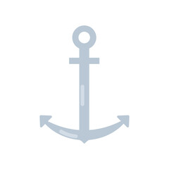 Png icon of a summer season boat anchor with transparent background