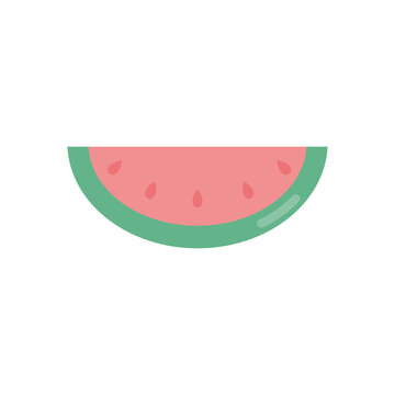 Watermelon PNG image icon with transparent background